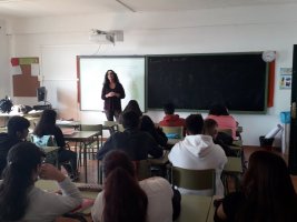 CHARLA "Conoce AFOL" EN LA SEMANA DEL CONOCIMIENTO DEL IES Blas Cabrera Felipe