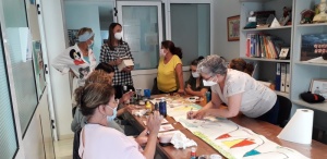 CLAUSURA DEL TALLER DE PINTURA DE LA  ASOCIACIÓN MILANA