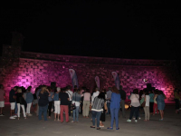 Día Mundial contra el Cáncer de Mama en el Castillo de San Gabriel, (6)