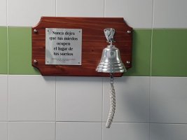 ESTRENO DE LA CAMPANA DE LA LUZ DEL HOSPITAL DE DÍA