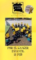 LAZO HUMANO "Día Internacional del Cáncer Infantil" EN EL CEIP DR. ALFONSO SPÍNOLA